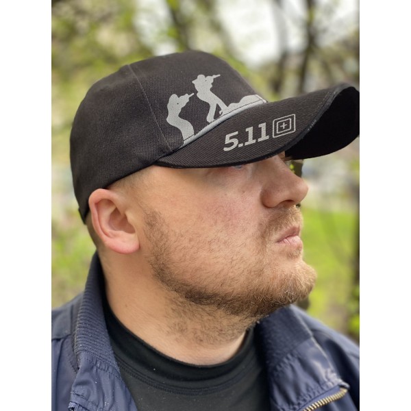 Бейсболка 5.11 стрелок черная - 3568707