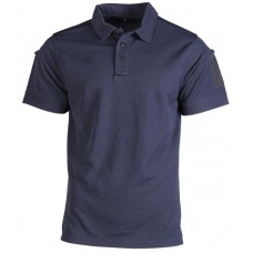 Футболка поло тактическая темно-синяя Mil-tec Германия