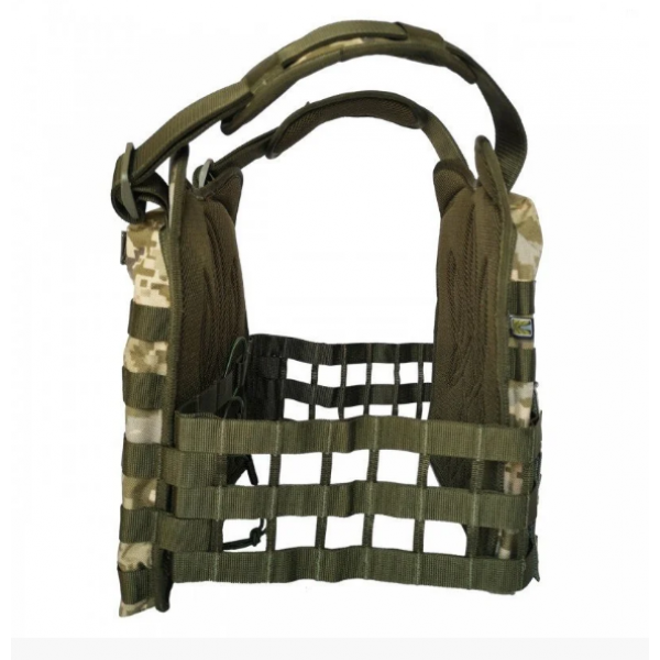 Плитоноска Plate carrier Pancer Protection (Украинский пиксель ММ-14) - 3565474