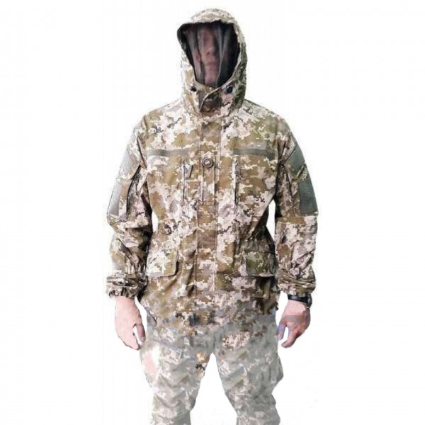 Куртка тактическая укр. цифра мембрана сетка - 2589762