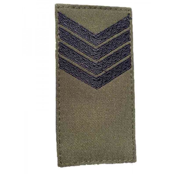 Погоны ВСУ старший сержант нового образца 2020 олива - 3565617