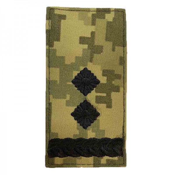 Погоны ВСУ подполковник нового образца 2020 ММ-14 - 3565574