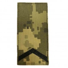 Погоны ВСУ старший солдат нового образца 2020 ММ-14