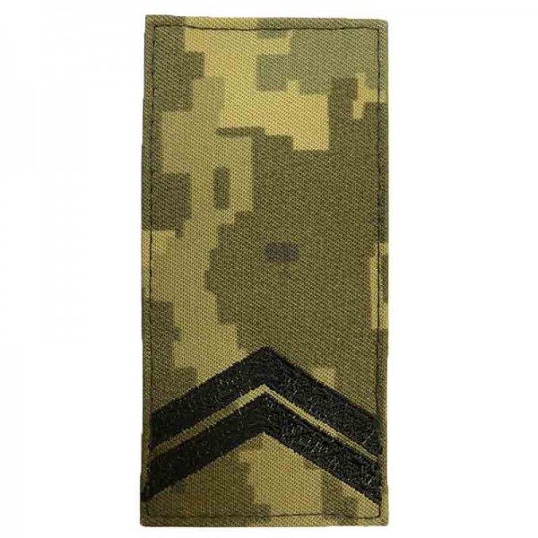 Погоны ВСУ младший сержант нового образца 2020 ММ-14 - 3565573