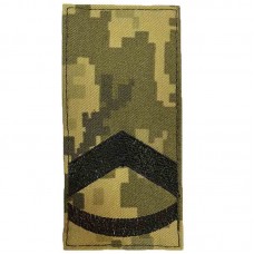 Погоны ВСУ штаб-сержант нового образца 2020 ММ-14