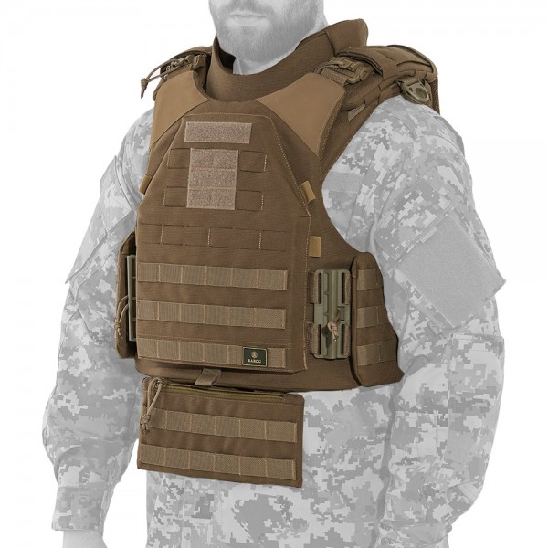 Модульний бронежилет Plastoon XM kit 3, coyote, 6 клас — 4 light ДСТУ, 1 клас ДСТУ, L - 3598510