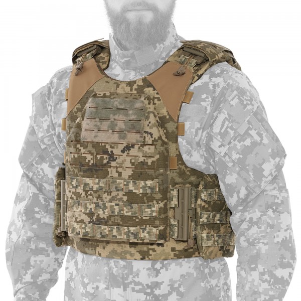 Модульний бронежилет Plastoon XM kit 1, MM14, 6 клас — 4 ДСТУ, 2 клас ДСТУ, XL - 3598300