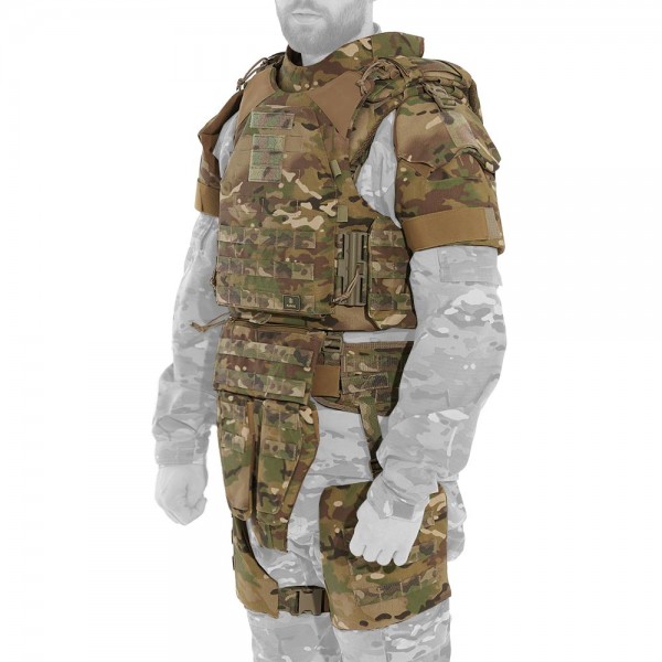 Модульний бронежилет Plastoon XM kit 7, multicam, 6 клас — 6 ДСТУ, 2 клас ДСТУ, L - 3598280