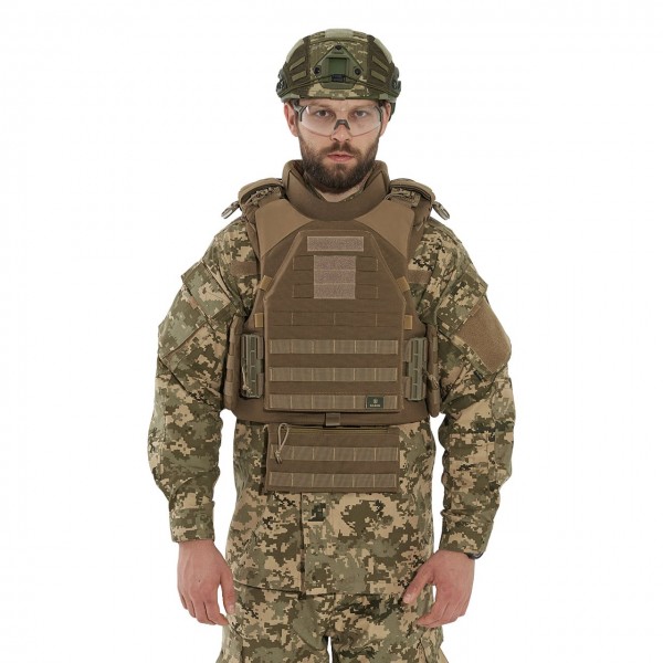 Модульний бронежилет Plastoon XM kit 3, coyote, 6 клас — 4 light ДСТУ, 1 клас ДСТУ, XL - 3598511 Модульний бронежилет Plastoon XM kit 3, coyote, 6 клас — 4 light ДСТУ, 1 клас ДСТУ, XL - 3598511