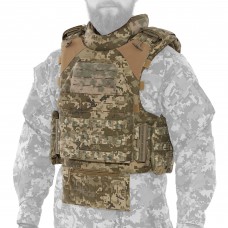 Модульний бронежилет Plastoon XM kit 3, MM14, 6 клас — 6 ДСТУ, 1 клас ДСТУ, XL