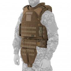 Модульний бронежилет Plastoon XM kit 5, coyote, 6 клас — 6 ДСТУ, 2 клас ДСТУ, M