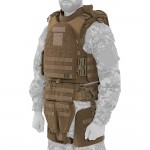 Модульний бронежилет Plastoon XM kit 6, coyote, 6 клас — Без бронеплит, 2 клас ДСТУ, M