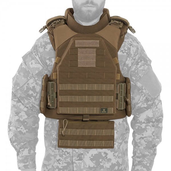 Модульний бронежилет Plastoon XM kit 3, coyote, 6 клас — 4 light ДСТУ, 2 клас ДСТУ, M - 3598512