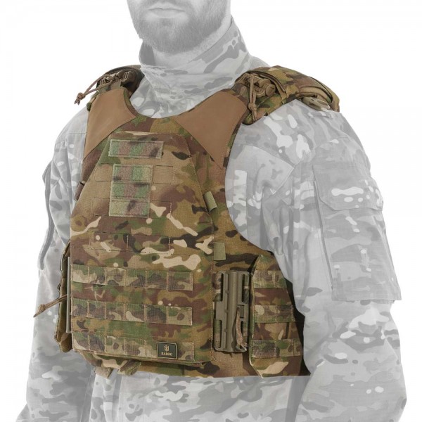 Модульний бронежилет Plastoon XM kit 1, multicam, 6 клас — Без бронеплит, 2 клас ДСТУ, XL - 3598142