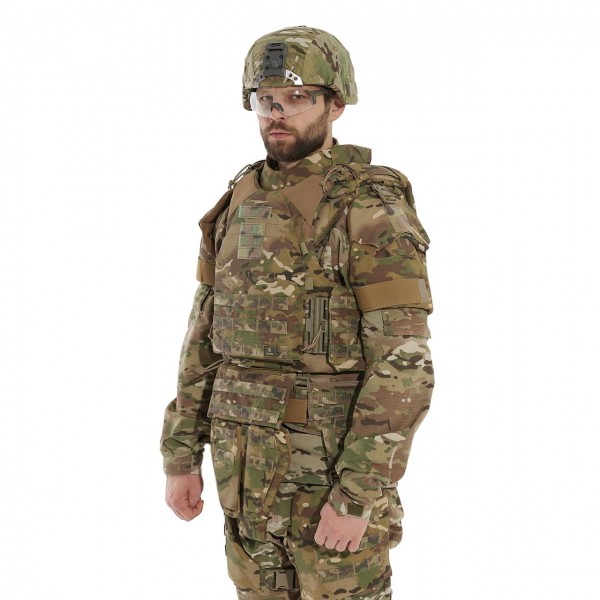 Модульний бронежилет Plastoon XM kit 7, multicam, 6 клас — 6 ДСТУ, 2 клас ДСТУ, XL - 3598282