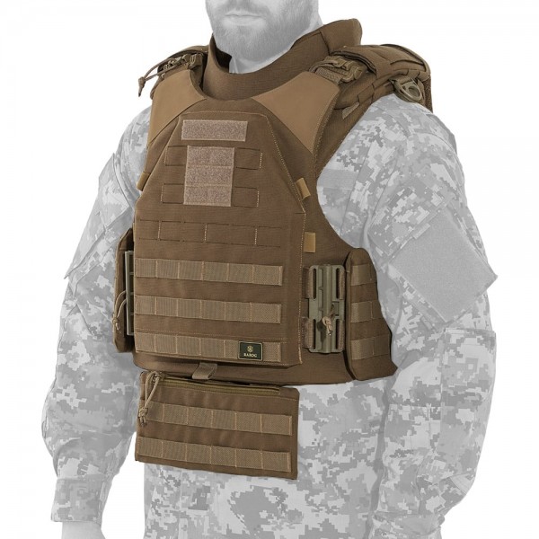 Модульний бронежилет Plastoon XM kit 3, coyote, 6 клас — 6 ДСТУ, 1 клас ДСТУ, XL - 3598523