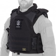 Модульний бронежилет Plastoon XM kit 2, black, 6 клас — Без бронеплит, 1 клас ДСТУ, M