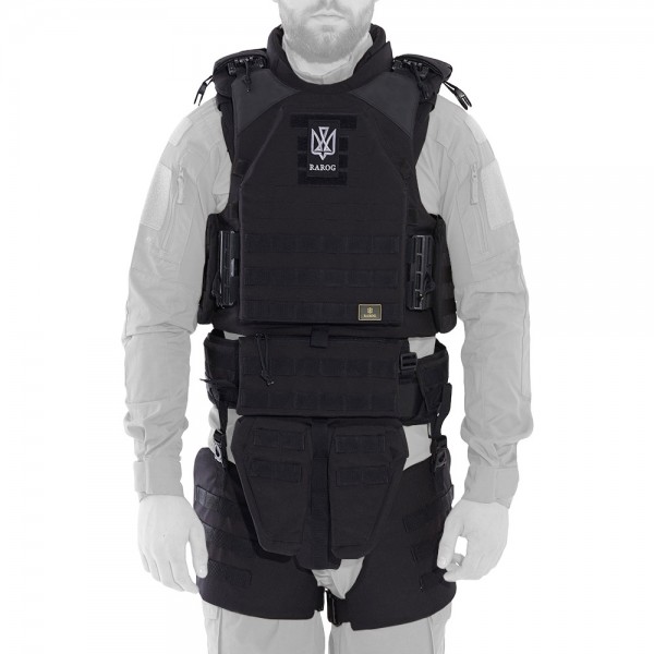 Модульний бронежилет Plastoon XM kit 6, black, 6 клас — 4 light ДСТУ, 1 клас ДСТУ, M - 3598653