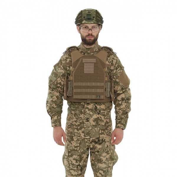 Модульний бронежилет Plastoon XM kit 1, coyote, 6 клас — 4 light ДСТУ, 2 клас ДСТУ, M - 3598464 Модульний бронежилет Plastoon XM kit 1, coyote, 6 клас — 4 light ДСТУ, 2 клас ДСТУ, M - 3598464