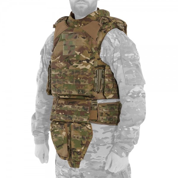 Модульний бронежилет Plastoon XM kit 5, multicam, 6 клас — 6 ДСТУ, 2 клас ДСТУ, XL - 3598234