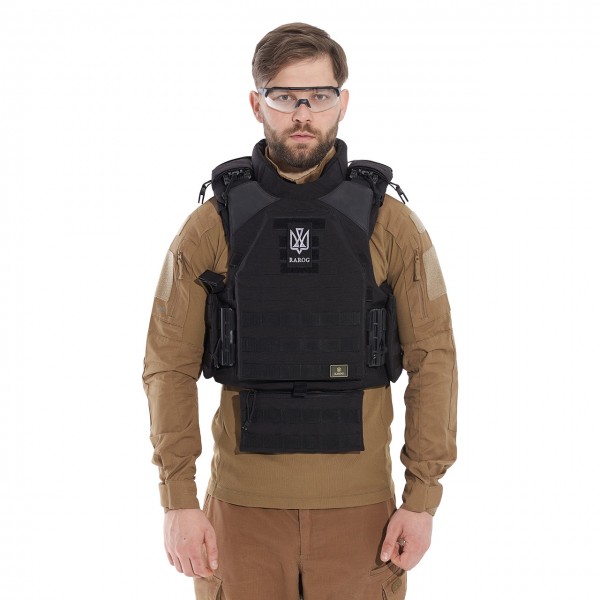 Модульний бронежилет Plastoon XM kit 3, black, 6 клас — 4 light ДСТУ, 2 клас ДСТУ, L - 3598705