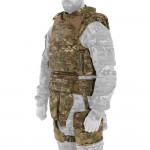 Модульний бронежилет Plastoon XM kit 6, multicam, 6 клас — 4 ДСТУ, 1 клас ДСТУ, L