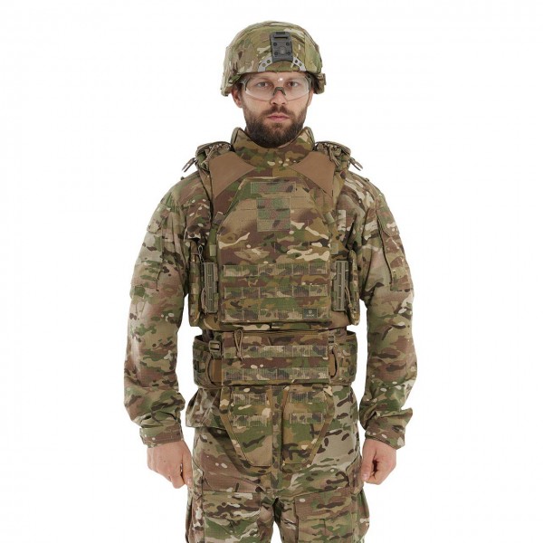 Модульний бронежилет Plastoon XM kit 5, multicam, 6 клас — Без бронеплит, 1 клас ДСТУ, M - 3598235