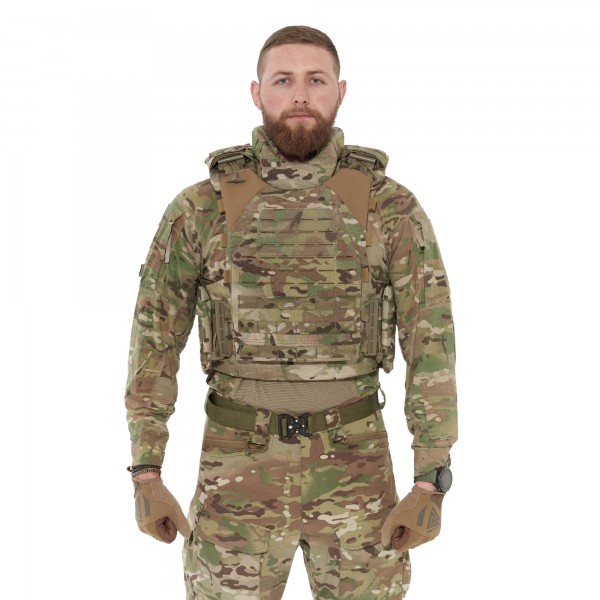 Модульний бронежилет Plastoon XM kit 2, multicam USA, 6 клас — 4 ДСТУ, 2 клас ДСТУ, L - 3598806