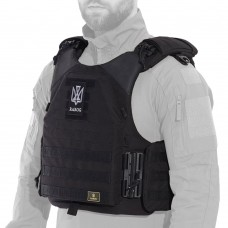 Модульний бронежилет Plastoon XM kit 1, black, 6 клас — 4 ДСТУ, 1 клас ДСТУ, L