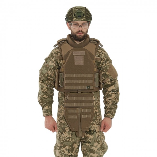 Модульний бронежилет Plastoon XM kit 4, coyote, 6 клас — 4 light ДСТУ, 2 клас ДСТУ, L - 3598537 Модульний бронежилет Plastoon XM kit 4, coyote, 6 клас — 4 light ДСТУ, 2 клас ДСТУ, L - 3598537