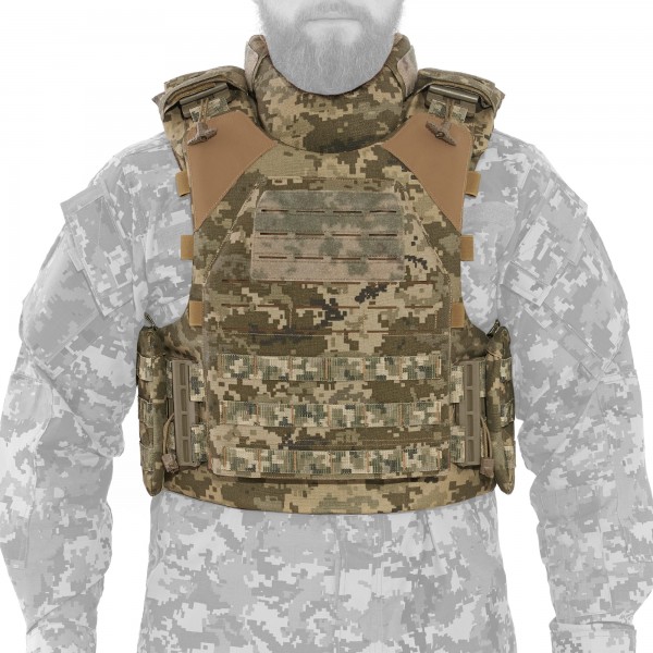 Модульний бронежилет Plastoon XM kit 2, MM14, 6 клас — 4 light ДСТУ, 1 клас ДСТУ, M - 3598317