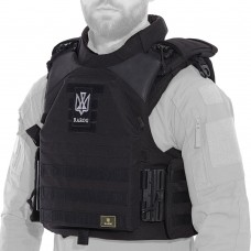 Модульний бронежилет Plastoon XM kit 2, black, 6 клас — Без бронеплит, 2 клас ДСТУ, L