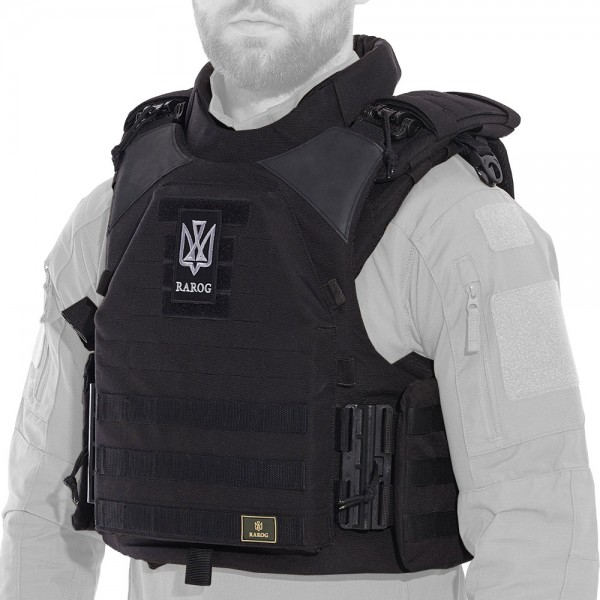 Модульний бронежилет Plastoon XM kit 2, black, 6 клас — Без бронеплит, 2 клас ДСТУ, L - 3598747