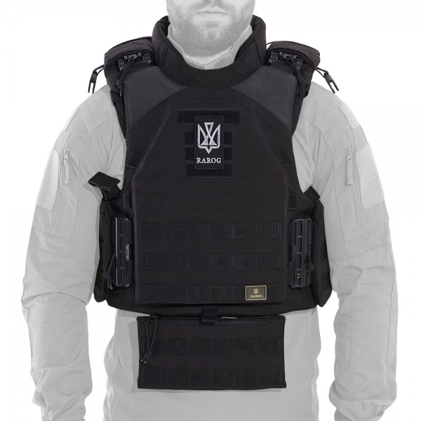 Модульний бронежилет Plastoon XM kit 3, black, 6 клас — 6 ДСТУ, 2 клас ДСТУ, L - 3598717