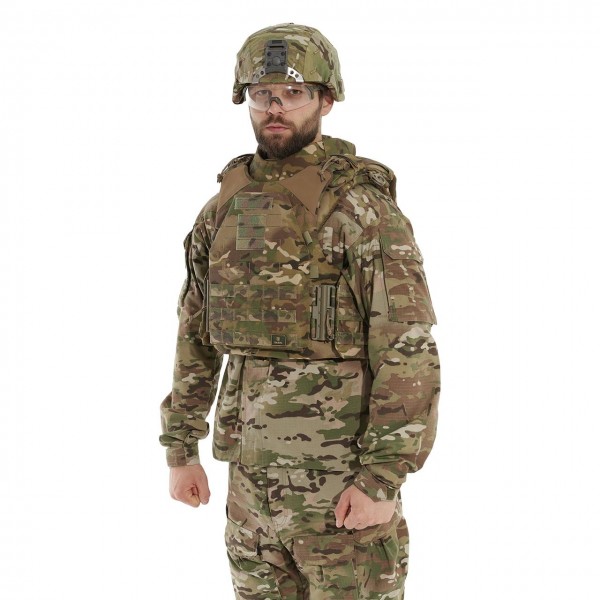 Модульний бронежилет Plastoon XM kit 2, multicam, 6 клас — 6 ДСТУ, 1 клас ДСТУ, L - 3598157