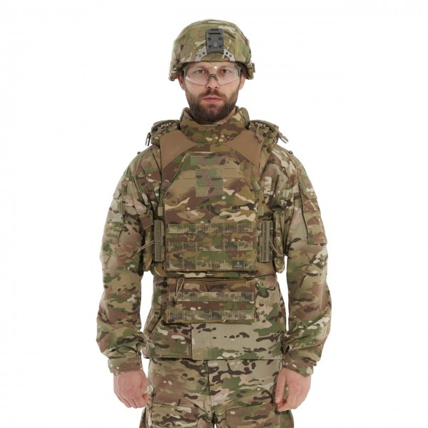Модульний бронежилет Plastoon XM kit 3, multicam, 6 клас — 4 ДСТУ, 1 клас ДСТУ, M - 3598177