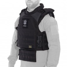 Модульний бронежилет Plastoon XM kit 3, black, 6 клас — 6 ДСТУ, 2 клас ДСТУ, XL
