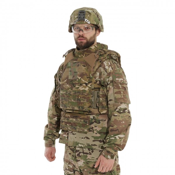 Модульний бронежилет Plastoon XM kit 3, multicam, 6 клас — 4 ДСТУ, 2 клас ДСТУ, M - 3598179