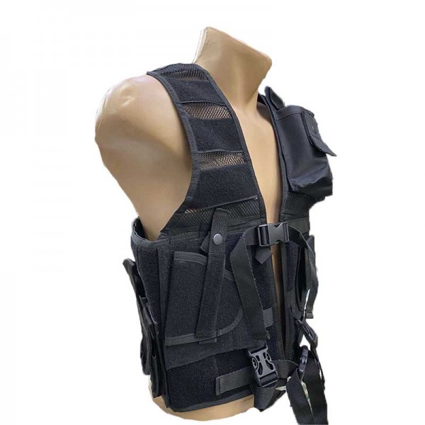 Жилет разгрузочный черный Pancer - 3565604