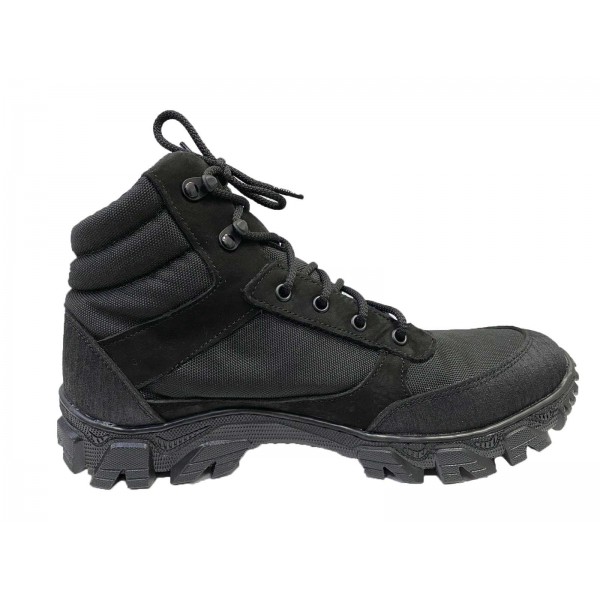 Кроссовки тактические Тайфун нубук черные - 3218204