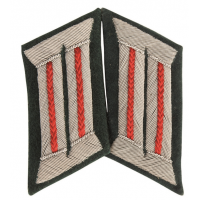 Вкладки для коміра червоні