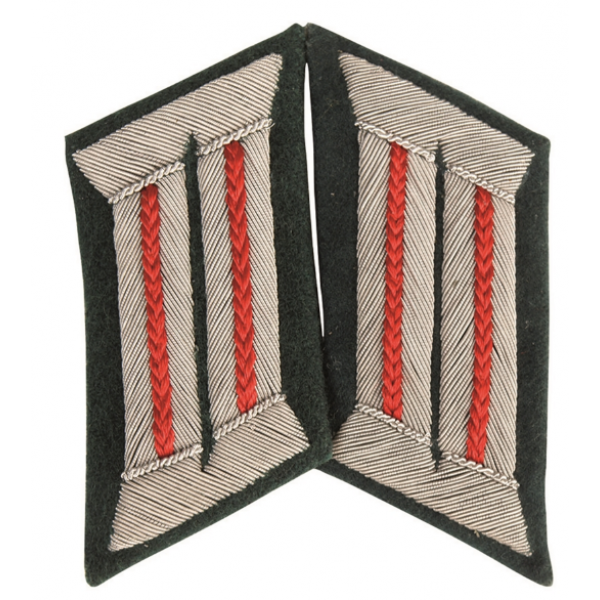 Вкладки для воротника красные - 3565885