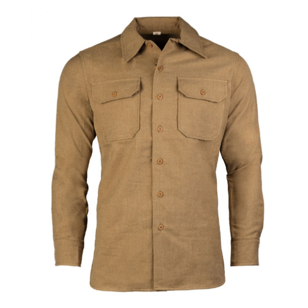 Сорочка US FIELD M37 шерсть гірчично-коричнева - 3565919