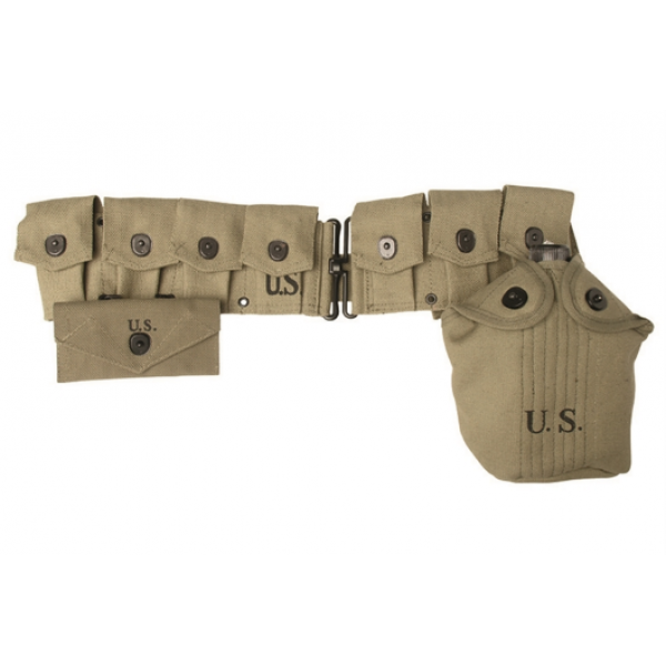 Ремінь пара Гаранд хакі США - 3565929