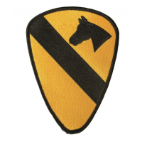 Текстильний значок США 'ПЕРША КАВАЛРІЯ'