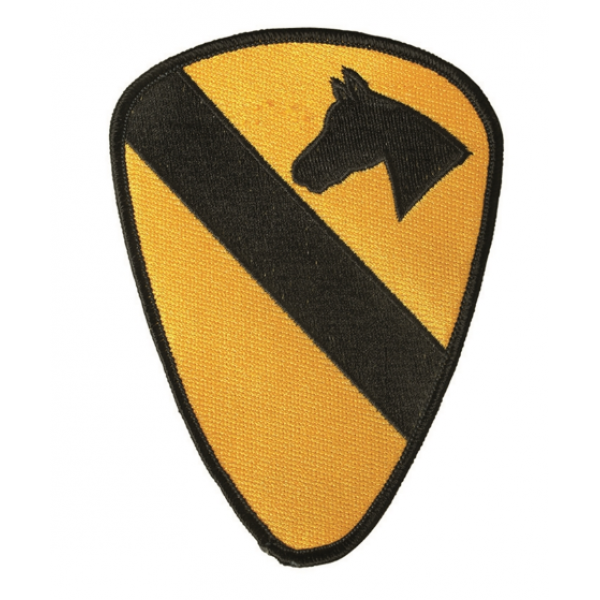 Текстильний значок США 'ПЕРША КАВАЛРІЯ' - 3565963