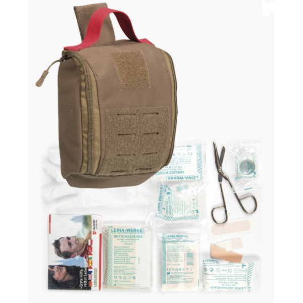 Аптечка тактическая 25 предметов IFAK POUCH 25TLG. LASER CUT SCHWARZ койот - 3565985