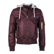 Куртка авіатор TOP GUN′ SEABEES ′ BORDEAUX