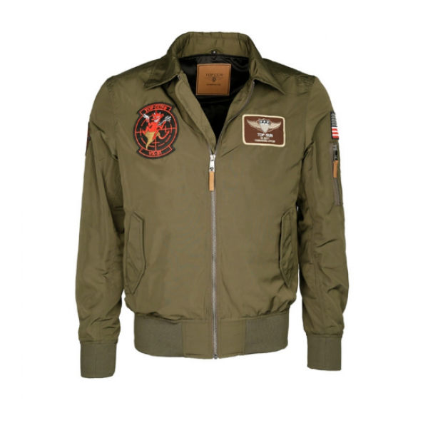Куртка авиатор ТОП GUN'HORNET' OLIV - 3565996