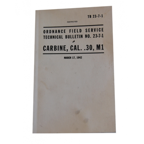 CARB.30M1 КЕРІВНИЦТВО (передрук) - 3566199